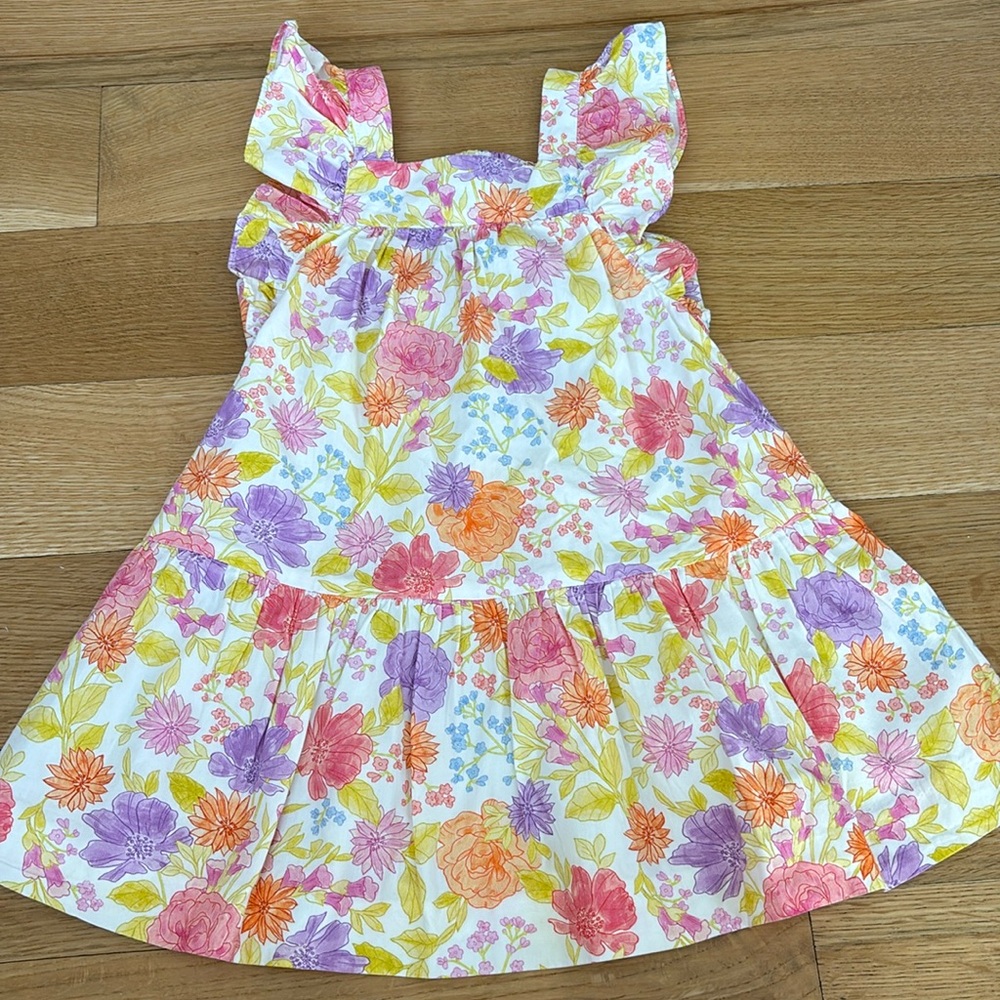 Zara kids floral dress 3-4yrs